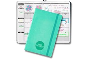 LIFE PLANNER PLAN IT, DO IT! Life Planner Agenda Motivazionale Made in Italy | Agenda 16 Mesi | da Settembre 2024 a Dicembre 2025 | Planner Settimanale e Mensile | Spazi Dedicati a Pensieri e Riflessioni (Acqua)