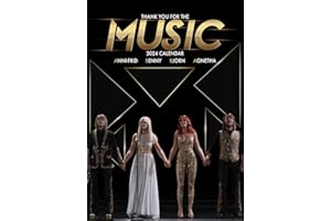 HOLLYWOOD IDOLS A.B.B.A (Agnetha, Bjorn, Benny & Anni-Frid) 2024 A3 Rebel Music Wirobound Wall Calendar The Perfect Xmas or Birthday Gift