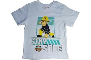 PALLEON Strażak Sam chłopięcy T-shirt | dziecięca koszulka z krótkim rękawem