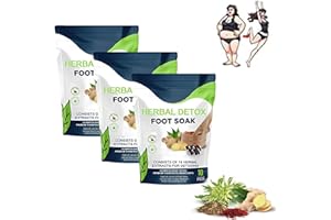 3Pack Gokame Pro Herbal Detox Foot Soak Beads, Herbal Detox & Shaping Cleansing Foot Soak Beads, Unisex