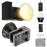 ZHIYUN MOLUS X60 COMBO COB LED Video Light 60W Two Color 2700-6500K Diffuser APP Supports Control One Battery