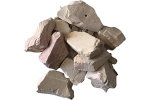 Kaolin Blanc från Kamerun 100 g - afrikansk naturlig lera - ansikts- och kroppsvård - kosmetisk extern användning - 100 % ren