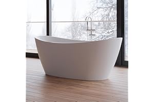 SPALINA NEROON 2.0 - Vasca freestanding Ovale L 170 x l 80 cm