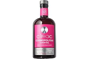 Ciroc Vodka │ New & Ready to Serve │ Cosmopolitan Cocktail │17.5% vol │ 50cl │ Ready to Drink │ Vodka Mixed with Cranberry Juice and Orange Flavours │ Bar Quality Cocktails │ Perfect for Hosting