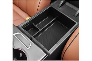 LUWU Compatible with Chery Omoda 5 2023 2024 2025 (Petrol Version) Centre Console Storage Box Armrest Organiser Tray with Non-Slip Mat Omoda 5 Accessories