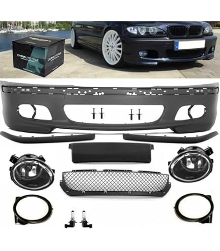 DEPO Clear Rear Bumper Reflectors For 99-03 BMW E46 3 Series 2 Door Coupe Cabrio