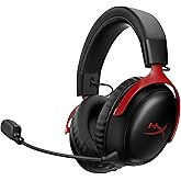HyperX Cloud III S Wireless Black-Red Gaming Headset Kablosuz Oyuncu Kulaklığı