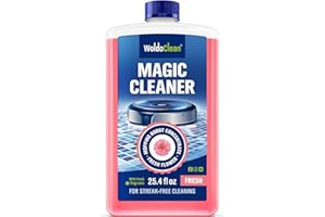 WOLDOCLEAN Floor Cleaner for robot vacuum with mop 750ml - ceramic, porcelain and stoneware tiles for 30-50 cleaning cycles