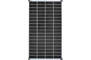 enjoy solar® Panneau Solaire Monocristallin 150W 36V, PERC 9BB – Idéal pour camping-car, installation balcon, abri de jardin, bateau (Mono 150W 36V, pour systèmes PV 24V)