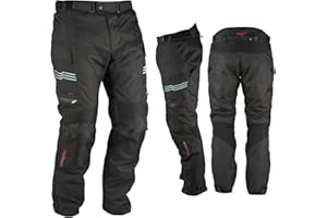 A-pro Moto Pantalon Impermeable Thermique Résistan Protections CE Thermique