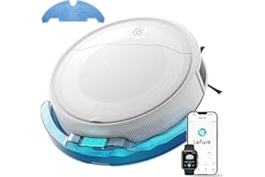 Lefant Aspirateur Robot 6000Pa, Navigation Laser dToF, Évitement Précis des Obstacles, Contrôle par App/Alexa, Anti-Enchevêtrement Idéal pour Poils d'animaux, Cheveux et Sols Durs, M310 Ultra