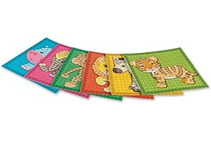 PlayMais Mosaic Cards Decorating Zoo