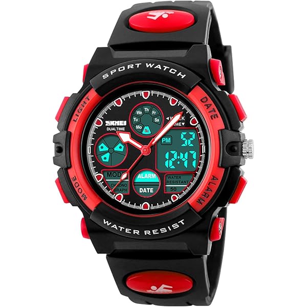 BEN NEVIS Kids Watch Boys - 5ATM Waterproof Sports Outdoor Silicone