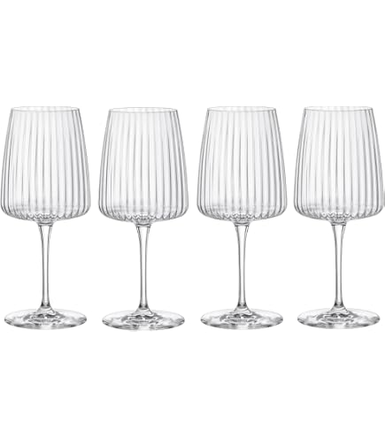 Bormioli Rocco Diamond Bicchiere, Vetro, Pacco da 6
