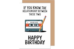 Edition Seidel Kartka urodzinowa premium z kopertą. Kartka z życzeniami kartka urodzinowa Happy Birthday mężczyzna mężczyzna kobieta kaseta zabawny humor (G3692 SW024)