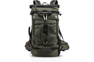 FANDARE Plecak wspinaczkowy na zewnątrz plecak trekkingowy plecak wspinaczka górska podróż turystyka torba na ramię 17-calowy laptop wielofunkcyjny plecak mężczyźni kobiety wodoodporny poliester 50 l