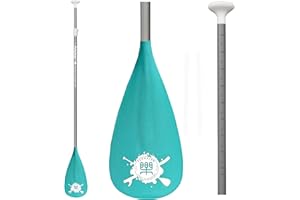 FunWater Sup Paddle Stand Up Paddle Ajustable de 3 o 4 piezas Tabla de Paddle flotante de aleación portátil duradera y estibable