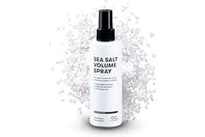 O.C. HAIRCARE Sea Salt Spray – 200 ml di sale marino spray per capelli – test per 30 giorni senza rischi – Booster volume per una sensazione di capelli più piena con forte tenuta – 100% vegano e