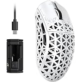 ATTACK SHARK R5 Ultra Karbon Fiber HyperSpeed Kablosuz Gaming Mouse &ndash; 39g S&uuml;per Hafif, PAW3950MAX Sens&ouml;r, 42000 DPI, 8000Hz K