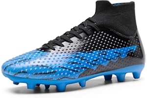 DREAM PAIRS Scarpe da Calcio da Uomo Teenager Sportivo All'aperto Spike Scarpe da Allenamento