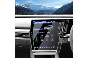 LUWU 2 Pack for Renault Austral/Megane E-Tech/Espace VI/Rafale 2023 2024 2025 UK Car Navigation Screen Protector 12 Inch OpenR Link Nano Protective Film 6H Anti-Scratch Austral E Tech Accessories