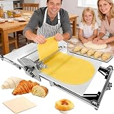 Commercial Electric Dough Rolling Machine, Folding Dough Rolling Machine, Dough Rolling Machine For Croissants, Stainless Ste