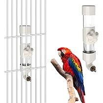 Bevi Tutto Il Giorno! Distributore Acqua Automatico Per Uccelli - 2 Pezzi Da 90ml - Foto 5