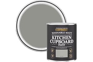 Rust-Oleum Grey Kitchen Cupboard Paint in Matt Finish - Grey Tree 750ml