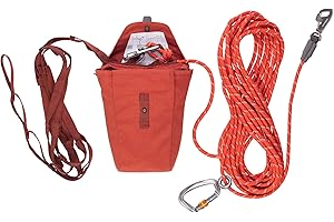 Ruffwear Knot-a-Hitch - Correa para Bicicleta, Color Rojo y Arcilla, Talla única