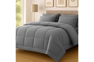 Pamposh Anti Allergy Double Duvet 10.5 Tog - Premium Microfiber Coverless Duvet Double - Soft & Breathable Quilt for Cold Nights - Anti Bacterial, Machine Washable, Designed in UK