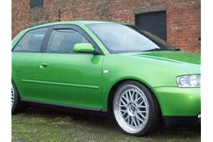 Heko Windabweiser Regenabweiser vorne getönt dunkel Acrylic 2-TLG für Audi A3 (96-03) 10205