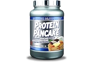 Scitec Nutrition Protein Pancake - Deliciosa alternativa rica en fibra para el desayuno - Sin aceite de palma - Fuente de fibra dietética, 1036 g, Coco-Chocolate Blanco