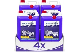 SkinStar Kylarfrostskydd G13–35 °C 20 l kylmedel frostskyddsmedel bil