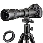 JINTU 420-800mm f/8.3 HD Tele Zoom Teleobiettivo Lens per Nikon fotocamere reflex digitali D5600 D5500 D5200 D5300 D5100 D340