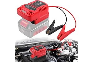 LIWOGI Adattatore Power Bank per batteria Einhell 18V, Dispositivo portatile per avviamento batterie auto con cavo di avviamento (batteria non inclusa)