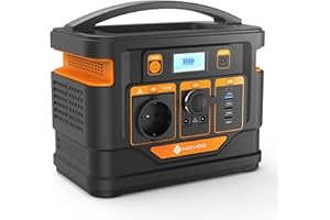 NOVOO Powerstation Tragbare 296Wh 80000mAh Stromversorgung mit AC 230V/300W,DC Ausgang,3xUSB-A,PD 45W für CPAP, Reise,Camping,Emergency