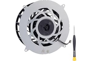 TOMSIN Internal Replacement Cooling Fan for PlayStation 5 Slim,19 Brades Coolers Fan for PS5 Slim Console,11541GS-12M-WB-01,(for PS5 Slim ONLY)