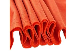 Jtnohx Tissu en feutre, Feutrine de couleur 90x90cm, feuille de feutre doux 1,4 mm d'épaisseur, feutre au mètre pour projet d'art et d'artisanat