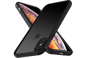 ‎IVOLER ivoler Etui do iPhone XS i iPhone X 5,8 cala, [pełna ochrona aparatu] [standard wojskowy] odporne na uderzenia etui na telefon komórkowy, matowe, przezroczyste etui ochronne na tylną stronę