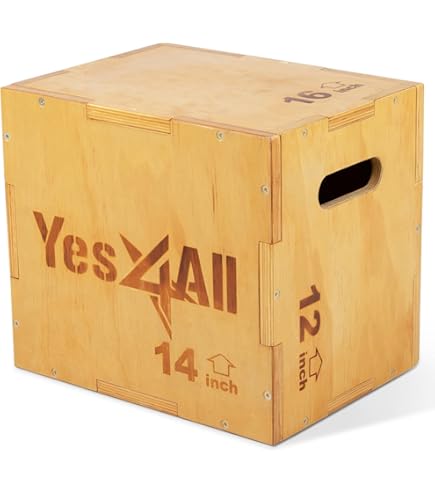 MATCHU - Plyo box - Crossfit box - Jump box - Adjustable in 51,61 and 76 CM (20, 24 and 30 INCH) - Non-slip Surface - Load capacity up to 300 kg - Easy to transport - Wood - Black MATCHU - Plyo box - Crossfit box - Jump box - Adjustable in 51,61 and 76 CM (20, 24 and 30 INCH) - Non-slip Surface - Load capacity up to 300 kg - Easy to transport - Wood - Black
