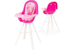Bayer Design 63300AD Puppenhochstuhl mit integriertem Esstablett, rosa, Einhorn