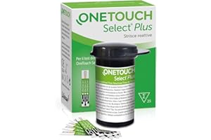 OneTouch Select Plus Strisce Reattive Per Test Glicemia 25 Pezzi