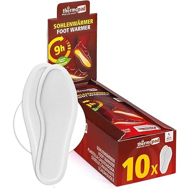 Solette Riscaldanti Elettriche Ricaricabili Con Telecomando – Taglia 42-46, Batteria 2100mAh, Lavabili E Tagliabili, Per Sci E Caccia