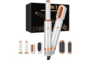 UMIGA Hair Styler 5 in 1, Air Styler Set with Ionic Hair Dryer,Auto Air Curler,Thermal Brush,Hair Dryer Set for Styling, Fast Drying, Volumizing,Curling,Straightening, Ion Care