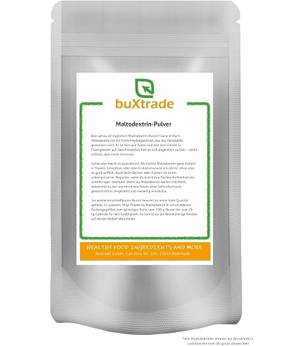 RaceFuel Maltodextrin • Kohlenhydrat Pulver für Sport, Laufen, Radfahren, Triathlon • Ideal zur Herstellung von High-Power Energy-Gel • Hochverträglich • 100% Vegan (500g) Drogerie & Körperpflege