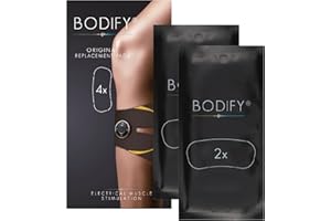 ‎BODIFY Bodify Original Ersatz-Pads 2er-Set (Ohne Controller) für EMS Wadentrainer Pro - Wadenmuskeltrainer für Männer und Frauen