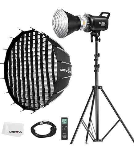 GODOX SL-150IIBi: Pannello LED Bicolore 2800K-6500K Per Video E Streaming, Con Attacco Bowens E 9 Effetti