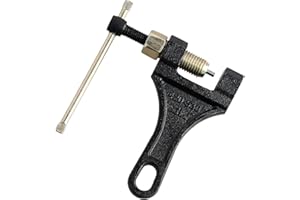 Husalsea Bike Chain Tool, Universal Chain Breaker & Motorcycle Chain Tool, Durable Chain Tool for #420, #428, #520, #525, #528, #530 Chains, Ideal for Motorcycles, Bicycles & More