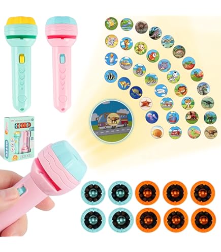 Minion Taschenlampe Für Kinder - Mit LED Licht Und Projektor