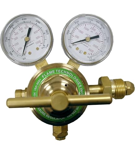 Régulateur Oxygène Draper 35010 - 300 Bars - Entrée 5/8" BSP, Sortie 3/8" BSP - Avec Double Manomètre - Import UK